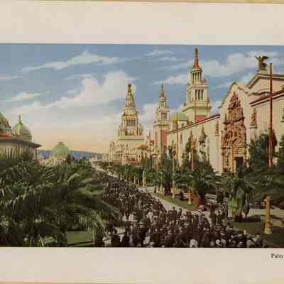 Booklet of the Panama Pacific Exposition.