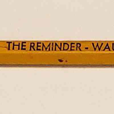Pencil, The Reminder