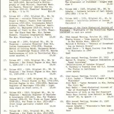         Owen's Rare Books Lists      P.2