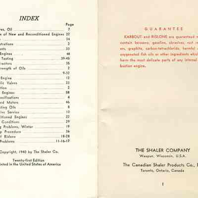 Engine Performance Booklet