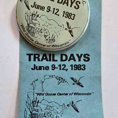 Button, Trail Days, 1983