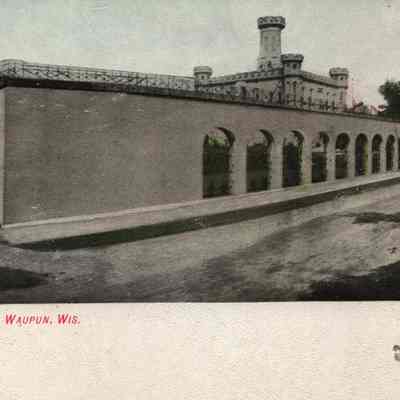 Postcard, Corrections, Wisconsin State Prison