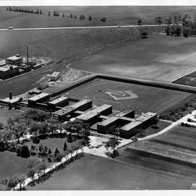 Photograph, Central State, Waupun 1950's Aerial