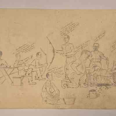 Drawing, Prison Art, Corrections, Wisconsin State Prison