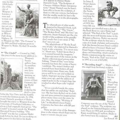 RIPON Magazine-1999-article on Shaler.