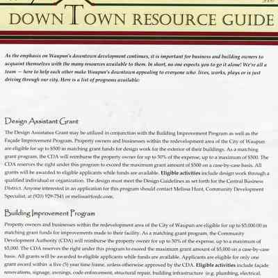 Downtown Resource Guide