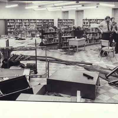 Photograph, Corrections, Wisconsin State Prison, Prison Disturbance Damage
