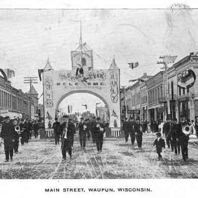 1908 Homecoming parade, 4th of July