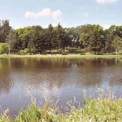 Photograph, Mill Pond, Cemtery, Sense of Place, Charles Osteen