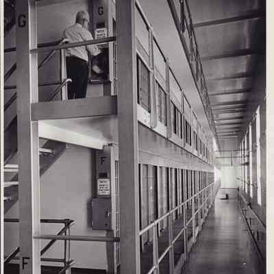 Photograph, Corrections, Wisconsin State Prison, Cell Block