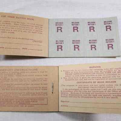 Inside and outside of R ration book
