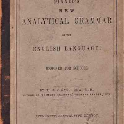 PINNEO'S NEW ANALYTICAL OF THE ENGLISH LANGUAGE