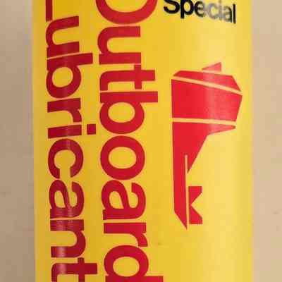 Container, Shaler, Rislone Special Outboard Lubricant, Plastic, 1 Quart