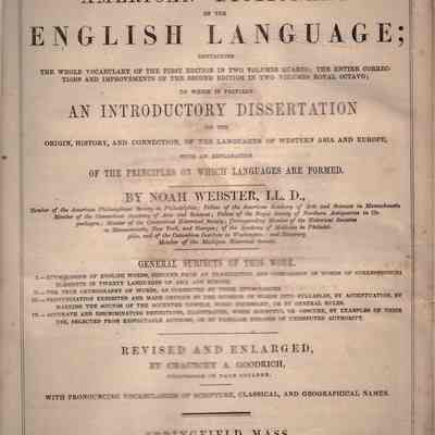 WEBSTER DICTIONARY