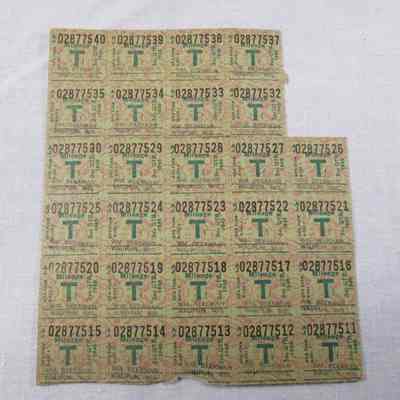 T gas ration coupons