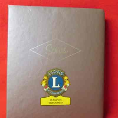 Scrapbook, Waupun Lions Club