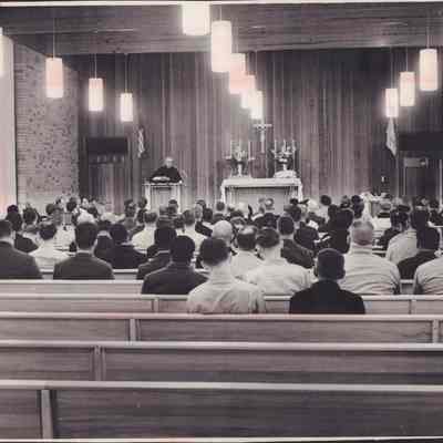 Photograph, Corrections, Wisconsin State Prison, Catholic Mass