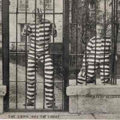 Postcard Stanley Johnson Prisoner Series The Long and the Short