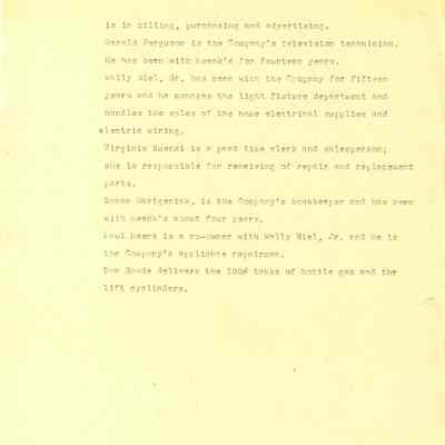 Page 2 on Meenk and Riel Inc.