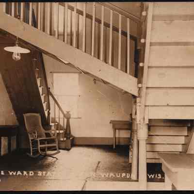 Postcard, Corrections, Wisconsin State Prison, Female Ward, #54