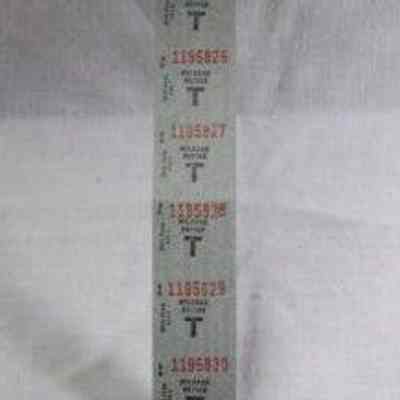 T Ration coupons (18)