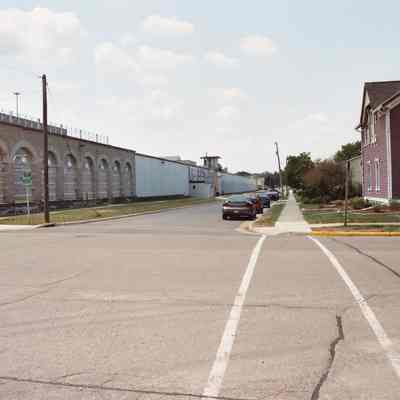 Photograph, East Brown and South Madison, Corrections, Wisconsin State Prison, Sense of Place, Charles Osteen