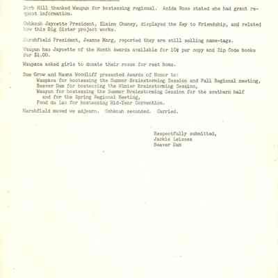 President's Council meeting Pg. 3