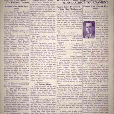 THE WAUBUNITE NEWS (April 29 1932): Origformat: Other