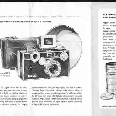 Argus C-3 ad