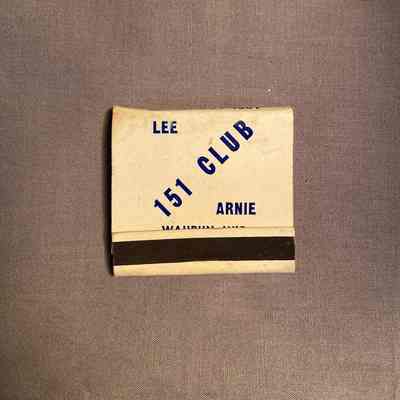 Matchbook, 151 Club Lee and Arnie