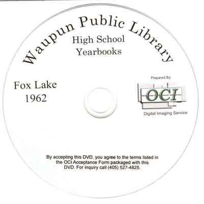 DVD of Fox Lake Laker Log - 1962