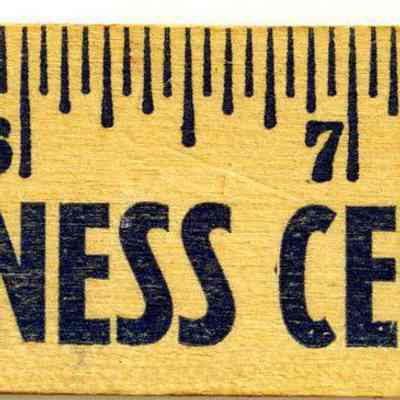 Waupun National Fitness Ruler.