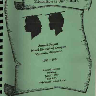 Report, School District, 1986-1987