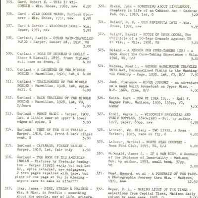           Owen's Rare Books Lists  P.15