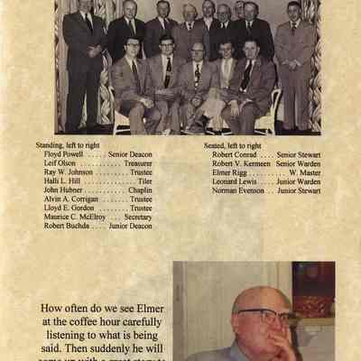 Elmer Rigg Special Birthday Celebration.