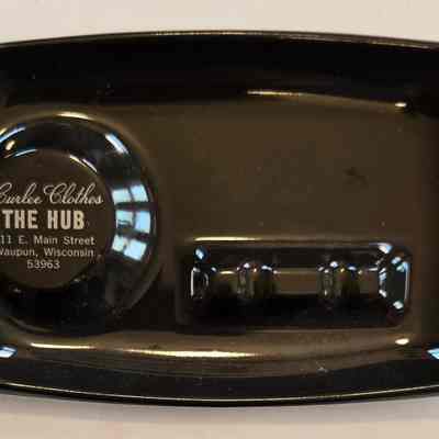 Ashtray, Metal, The Hub