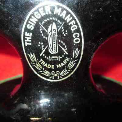 Insignia on Singer Sewing Machine