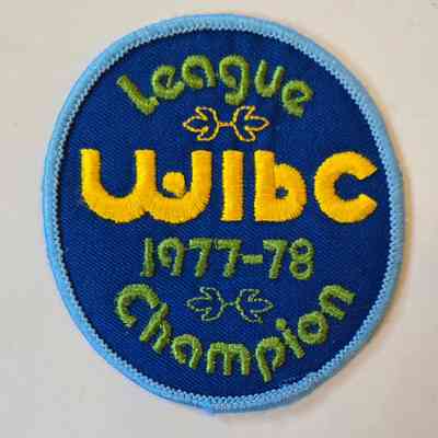 Patch, Bowling, WIBC, 1977-78, League Champion, Tulip Lanes, Liz Nitschke