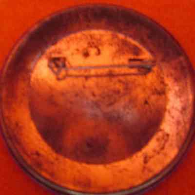 Back of pin/button from Waupun Christian School.