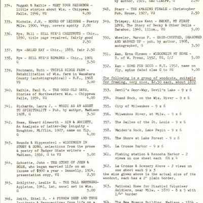       Owen's Rare Books Lists    P.16