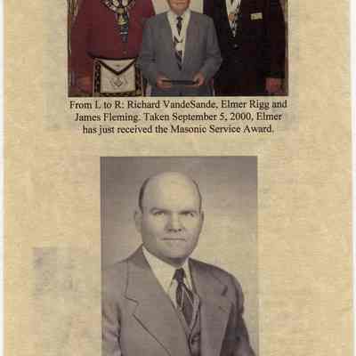 Elmer Rigg Special Birthday Celebration.