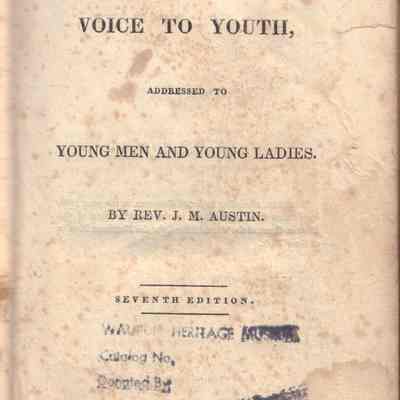 AUSTIN VOICE TO YOUTH: Origformat: Other