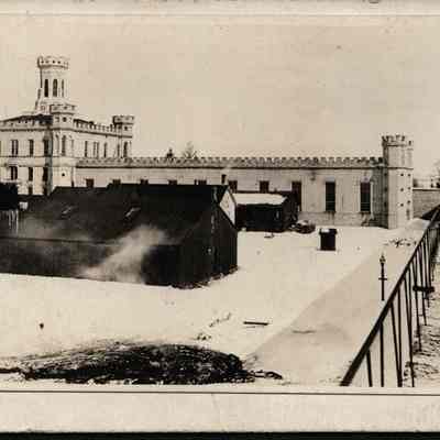 Corrections, Wisconsin State Prison, Early Winter Scene, P-20