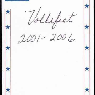 VHS Tape, WHS Media Productions, Volksfest 2001-2006