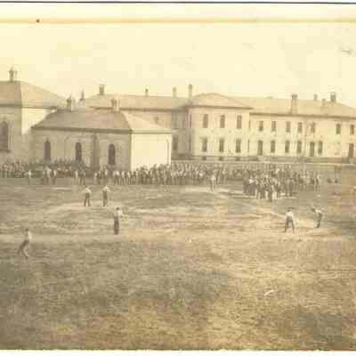 Postcard, Corrections, Wisconsin State Prison, Ball Field