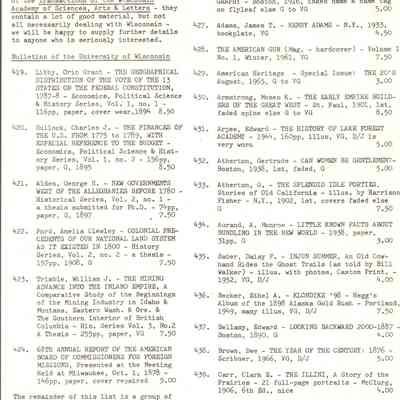       Owen's Rare Books Lists   P.19
