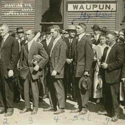 Photograph, WWI, Going Off to War, Starting for Camp, September 18, 1917