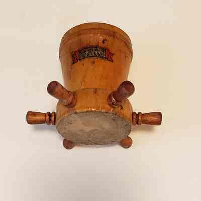 Toothpick Cup, Souvenir Wooden