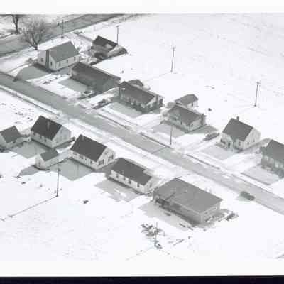 Waupun 1950's aerial photos.