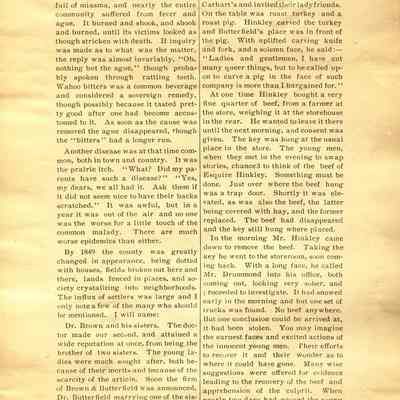 Page from Historical Sketch of Waupun